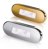 White LED Oblong Step Lamp - 2XT959680811X - Hella Marine